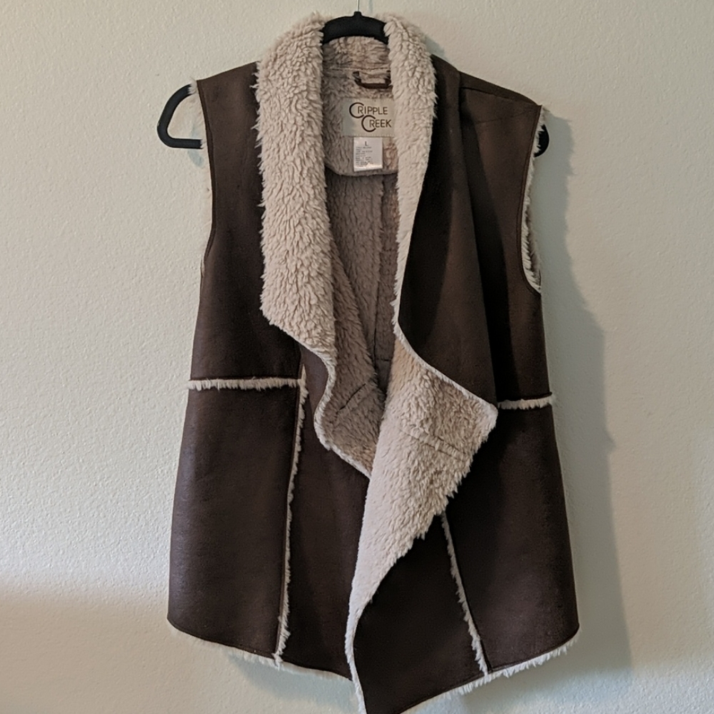 Cripple Creek Shearling Vest
